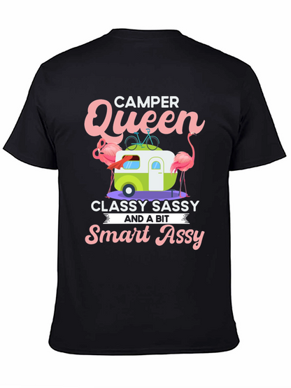 Camper Queen T-Shirt - Classy Sassy & Smart Assy