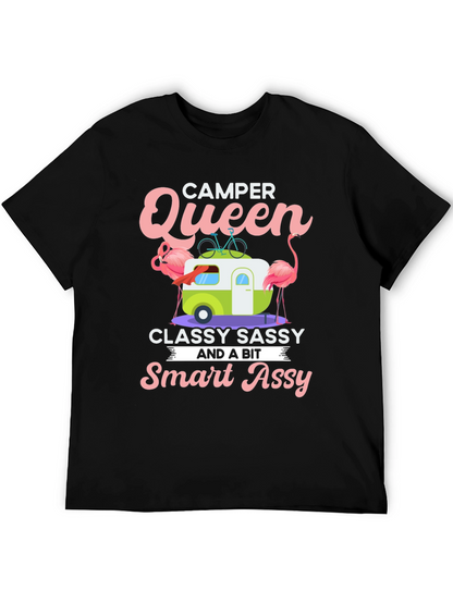 Camper Queen T-Shirt - Classy Sassy & Smart Assy