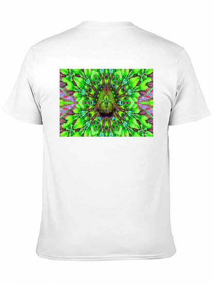 Psychedelic Green Pattern T-Shirt
