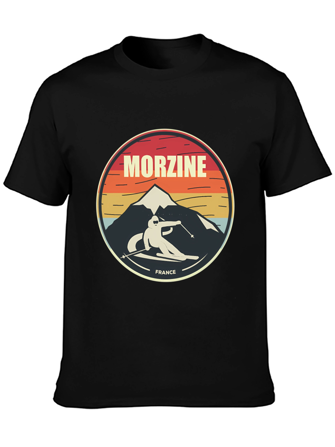 Morzine France Skiing T-Shirt