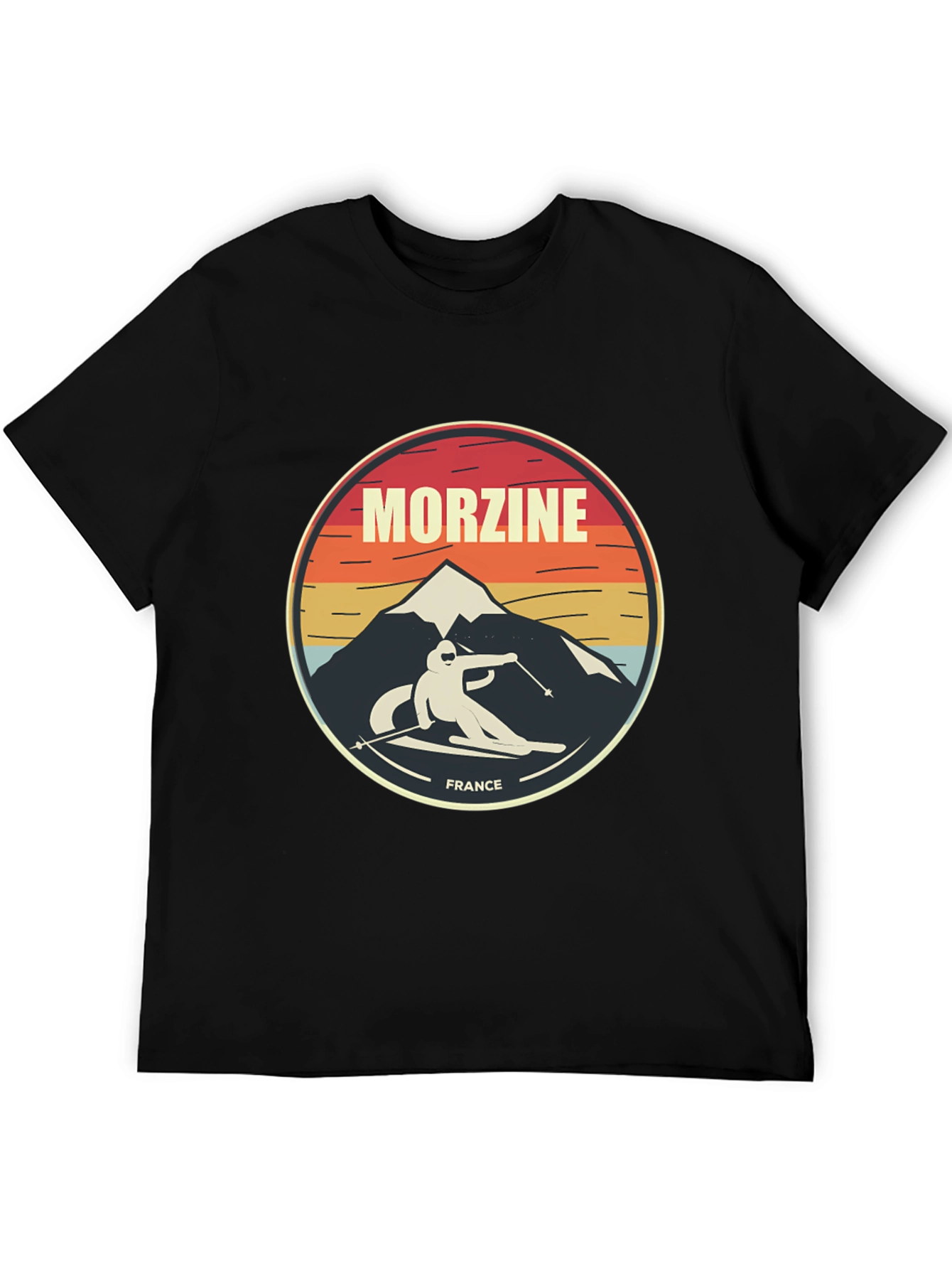 Morzine France Skiing T-Shirt
