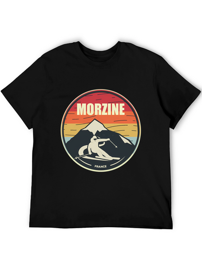 Morzine France Skiing T-Shirt