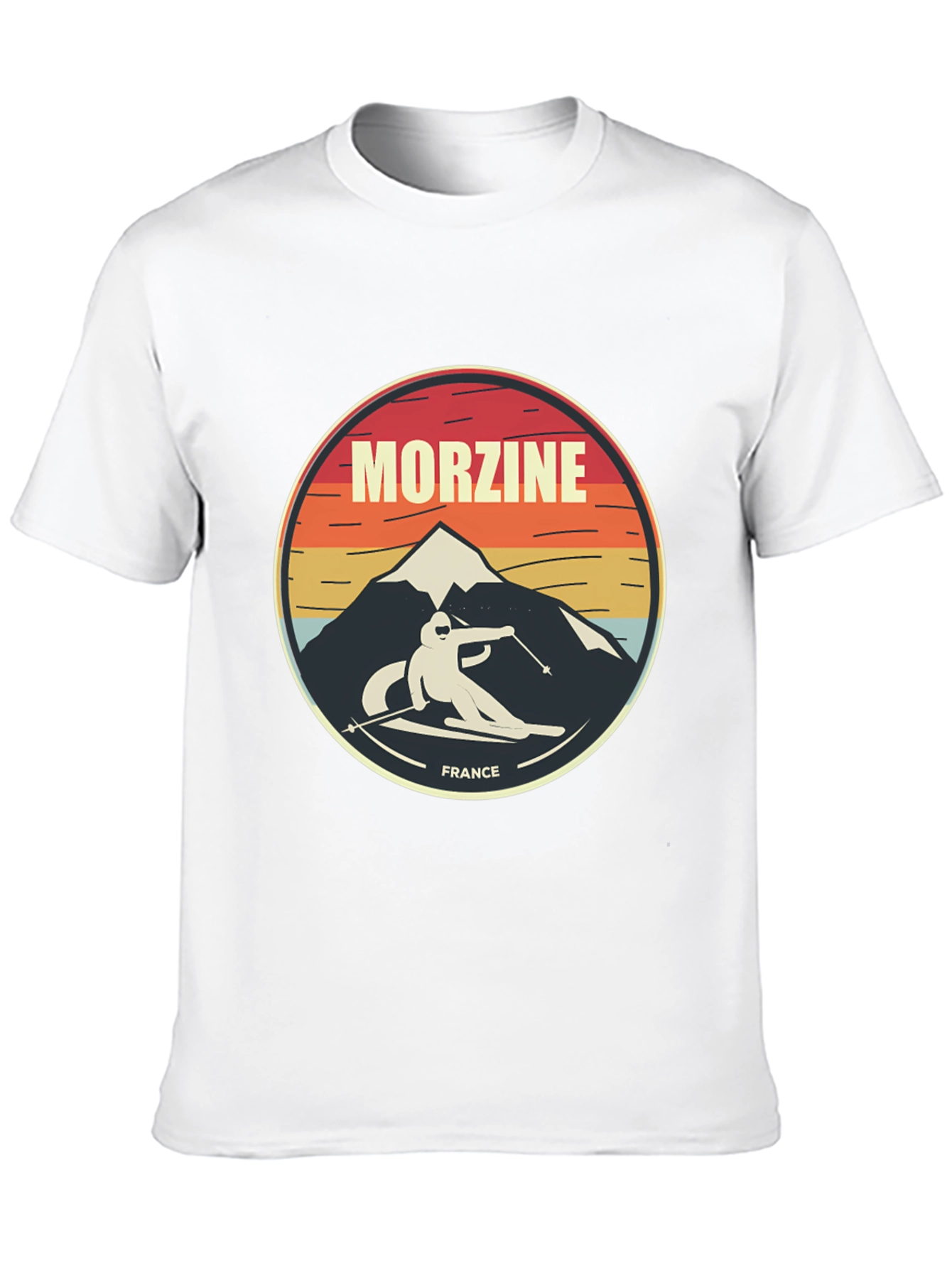Morzine France Skiing T-Shirt