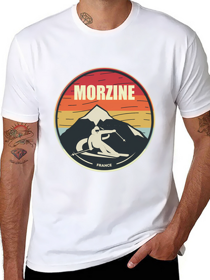 Morzine France Skiing T-Shirt