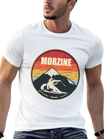 Morzine France Skiing T-Shirt