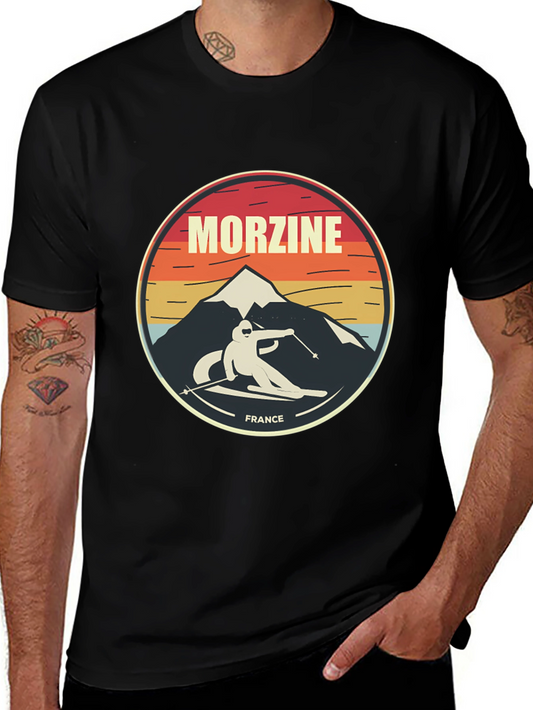 Morzine France Skiing T-Shirt