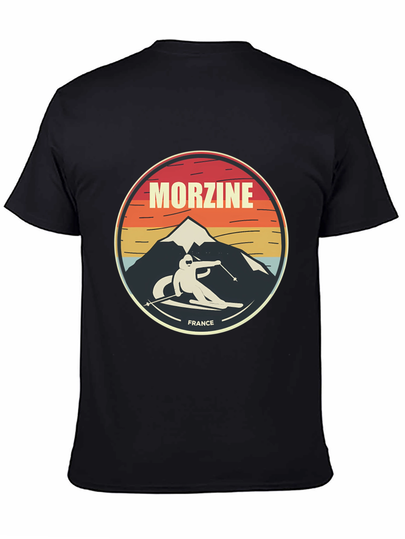 Morzine France Skiing T-Shirt