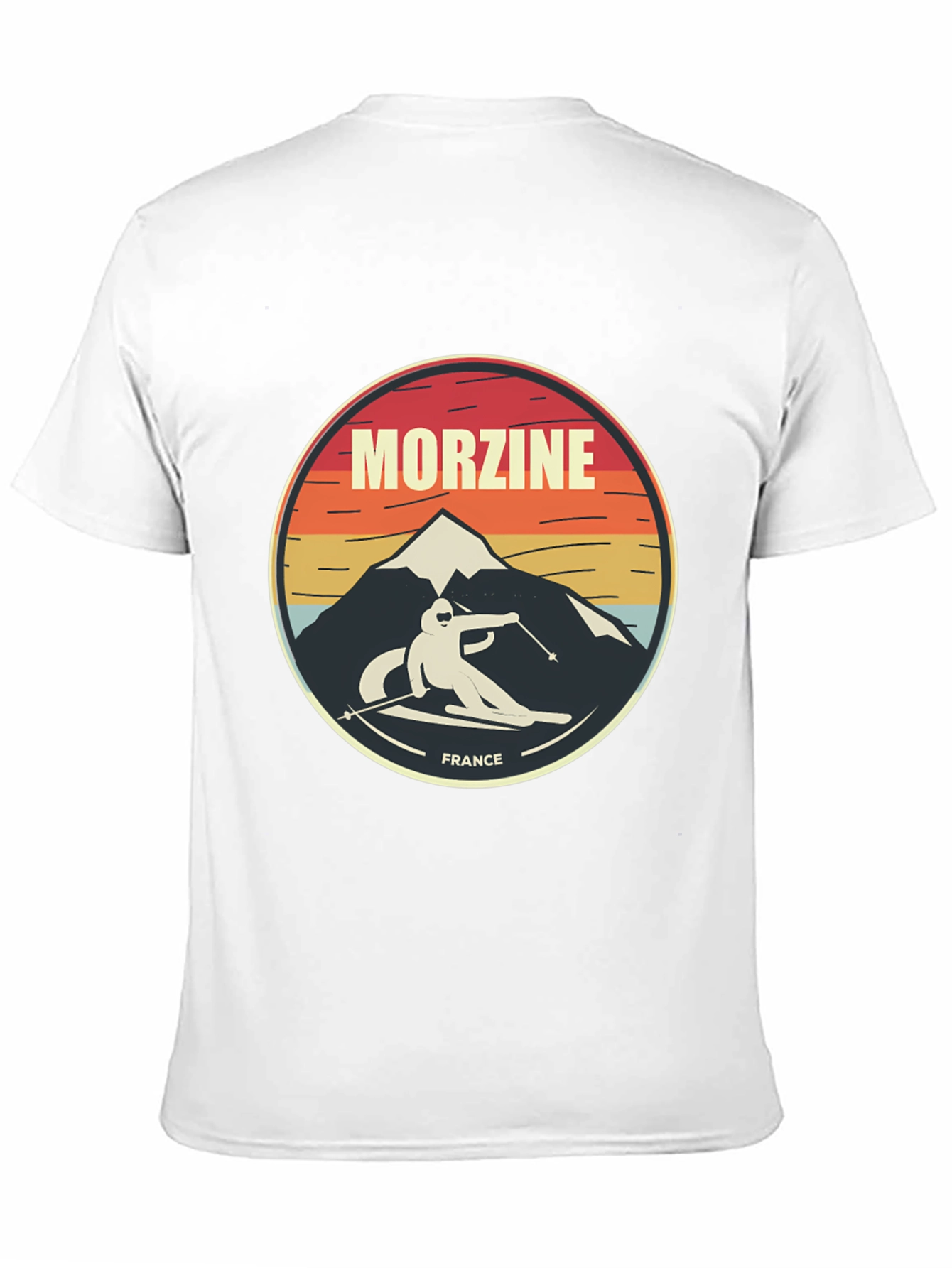 Morzine France Skiing T-Shirt