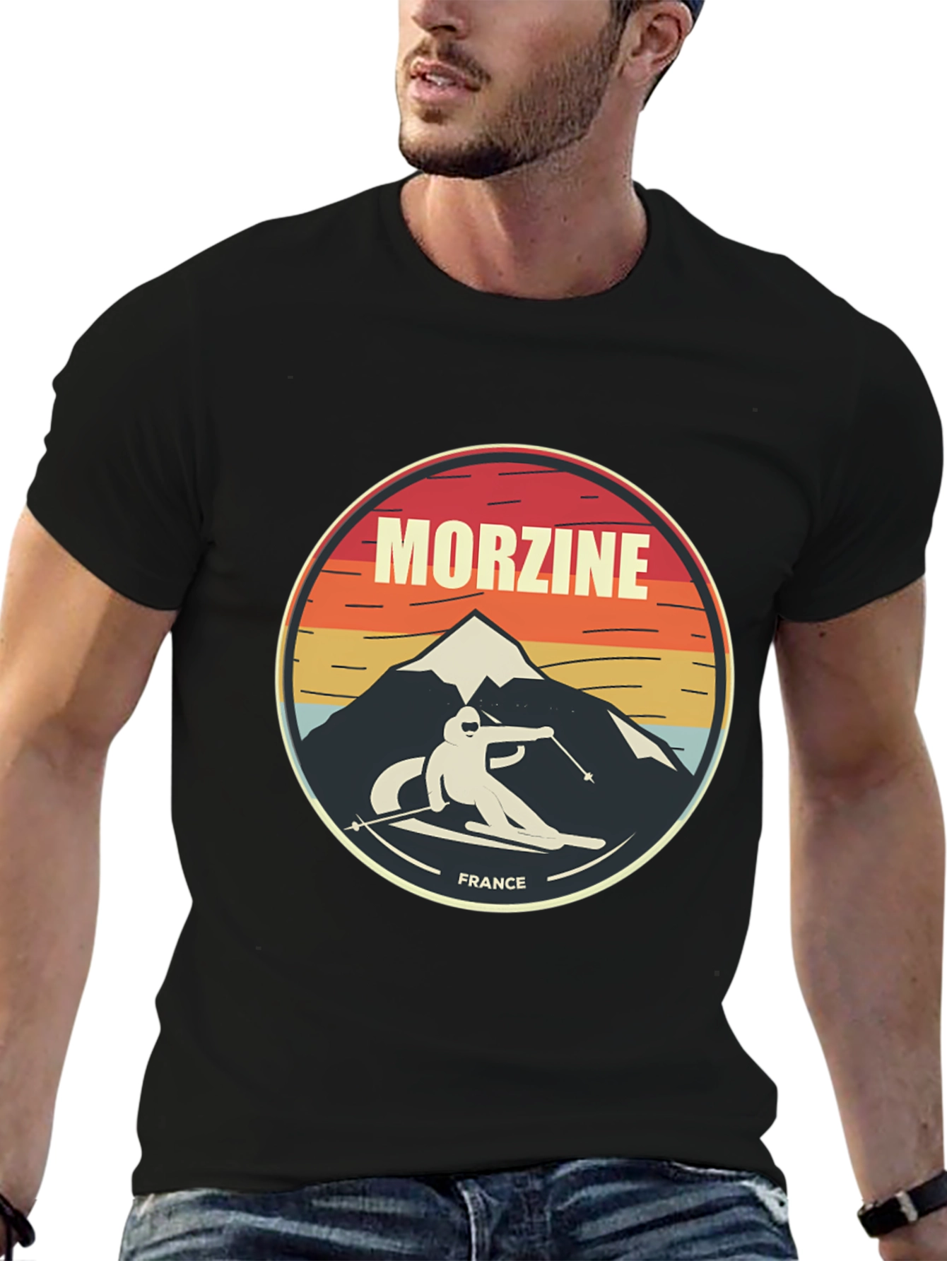 Morzine France Skiing T-Shirt