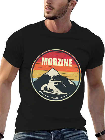 Morzine France Skiing T-Shirt