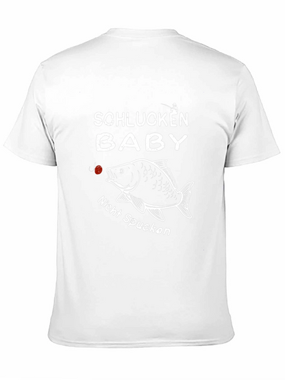 Schlucken Baby T-Shirt Fishing Humor
