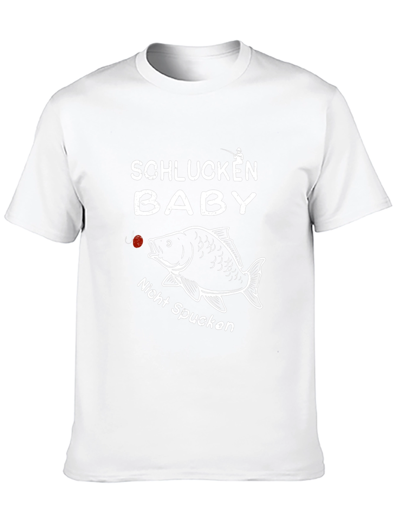 Schlucken Baby T-Shirt Fishing Humor