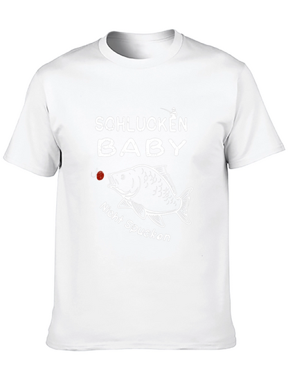 Schlucken Baby T-Shirt Fishing Humor