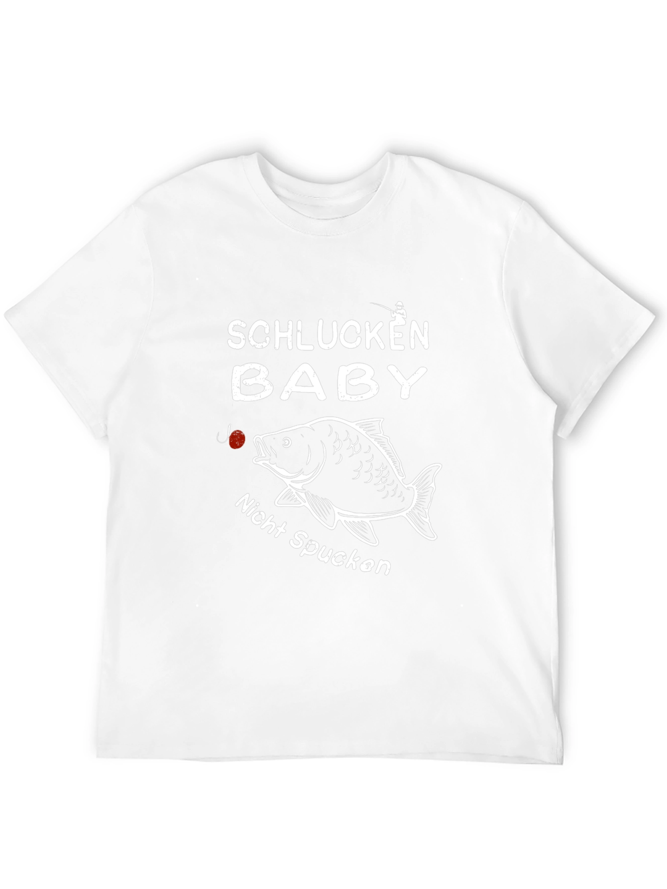 Schlucken Baby T-Shirt Fishing Humor