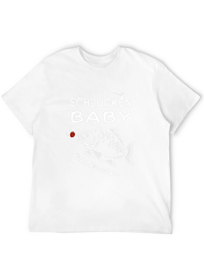 Schlucken Baby T-Shirt Fishing Humor