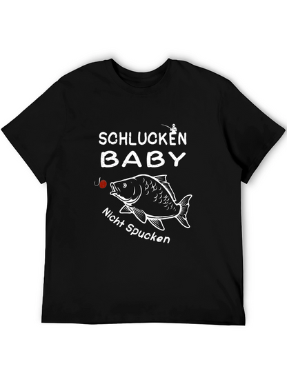 Schlucken Baby T-Shirt Fishing Humor