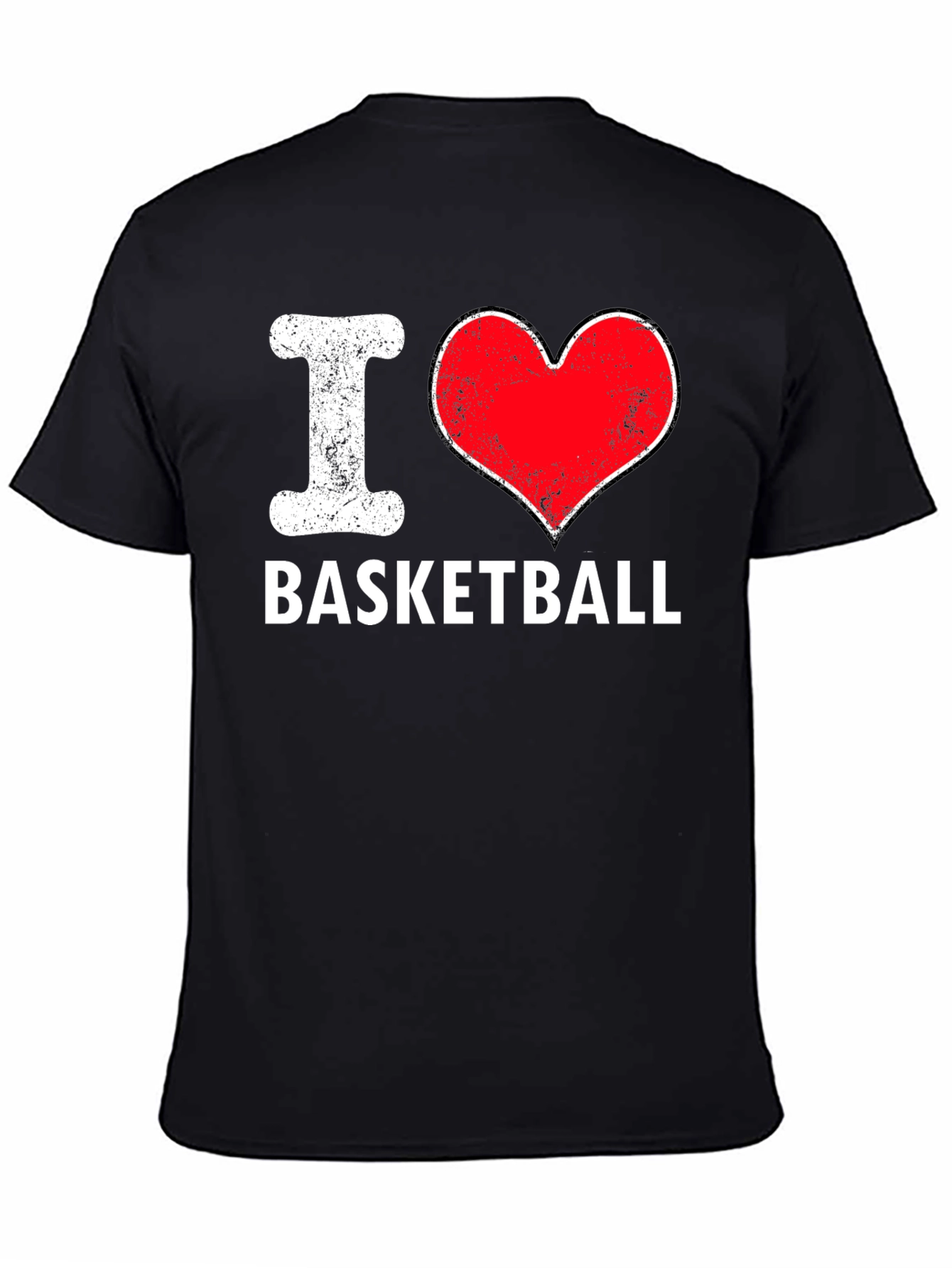 I Love Basketball T-Shirt - Classic Design