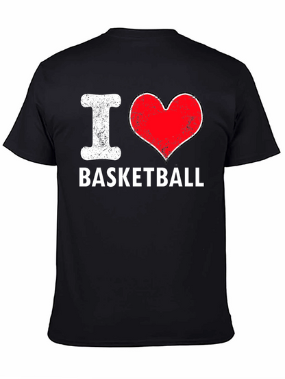I Love Basketball T-Shirt - Classic Design