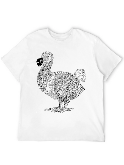 Dodo Bird Graphic Tee - Black Unisex T-Shirt