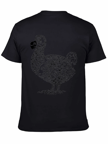 Dodo Bird Graphic Tee - Black Unisex T-Shirt