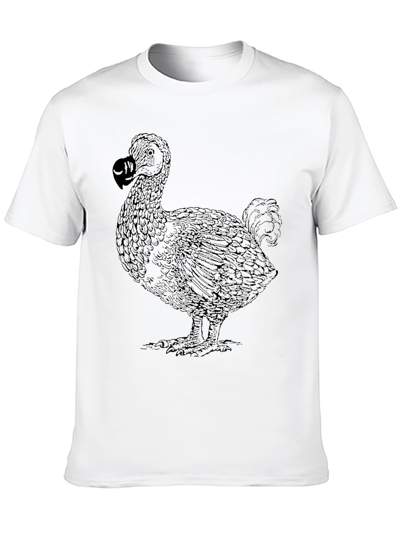 Dodo Bird Graphic Tee - Black Unisex T-Shirt
