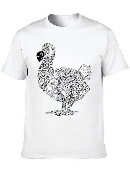 Dodo Bird Graphic Tee - Black Unisex T-Shirt