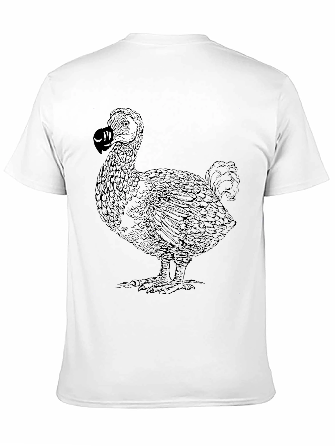 Dodo Bird Graphic Tee - Black Unisex T-Shirt