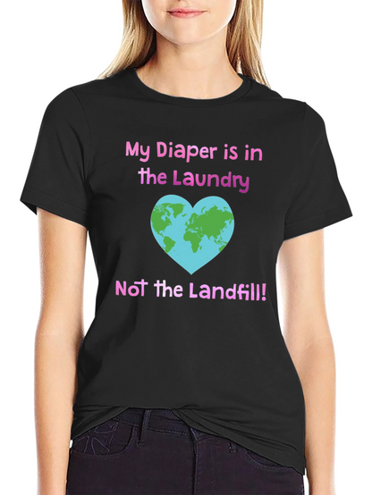 Eco-Friendly Diaper Laundry T-Shirt