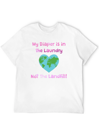 Eco-Friendly Diaper Laundry T-Shirt