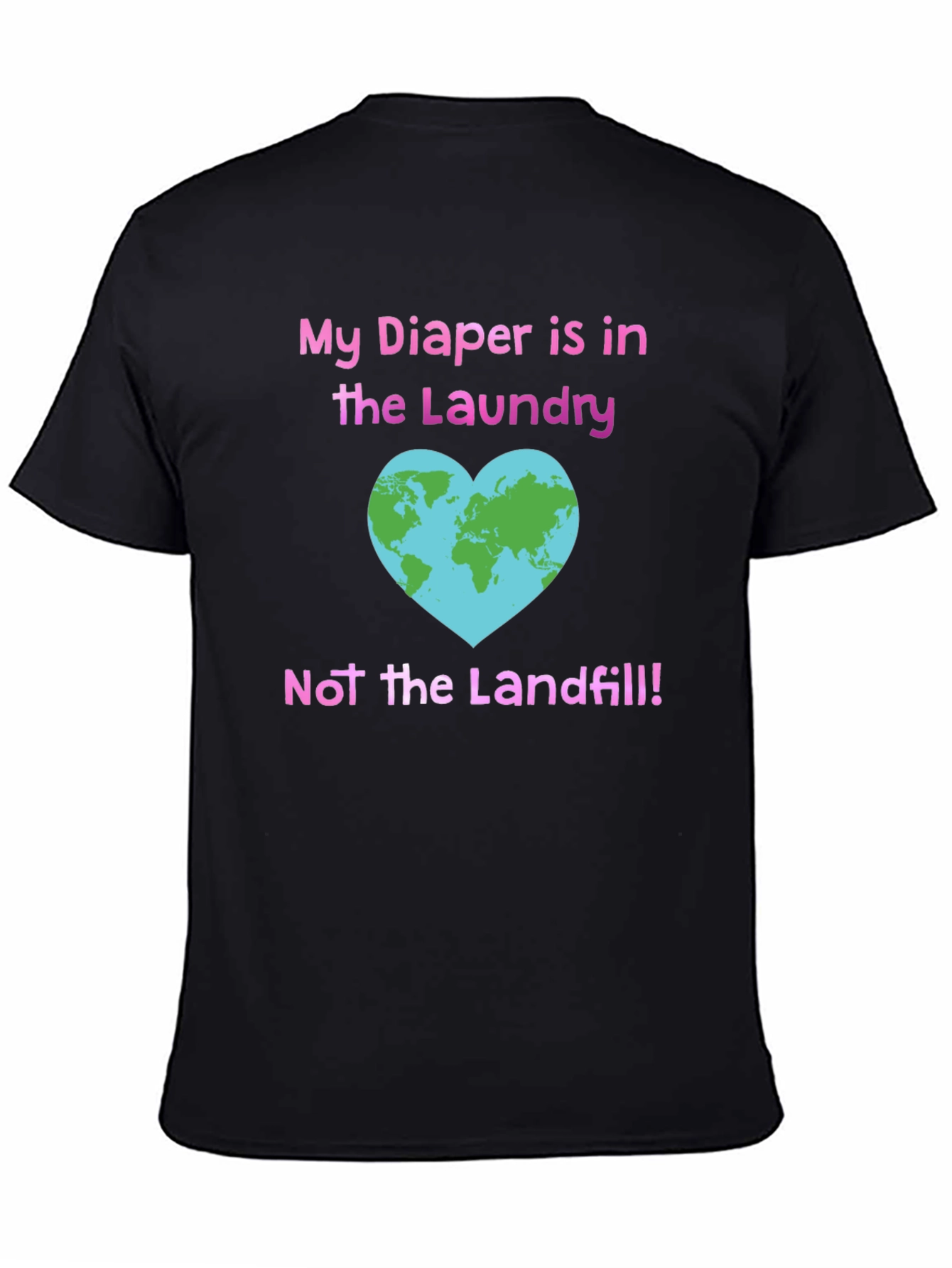 Eco-Friendly Diaper Laundry T-Shirt