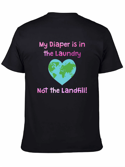 Eco-Friendly Diaper Laundry T-Shirt