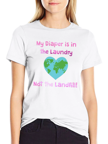 Eco-Friendly Diaper Laundry T-Shirt