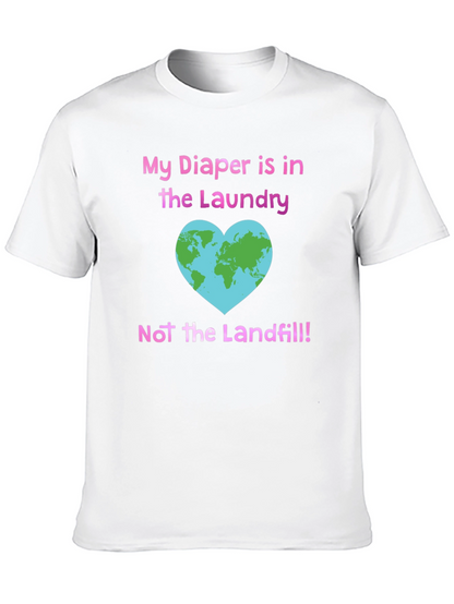 Eco-Friendly Diaper Laundry T-Shirt