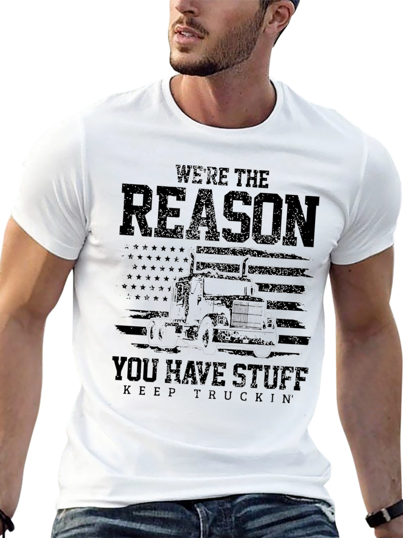 Were the Reason Trucker T-Shirt