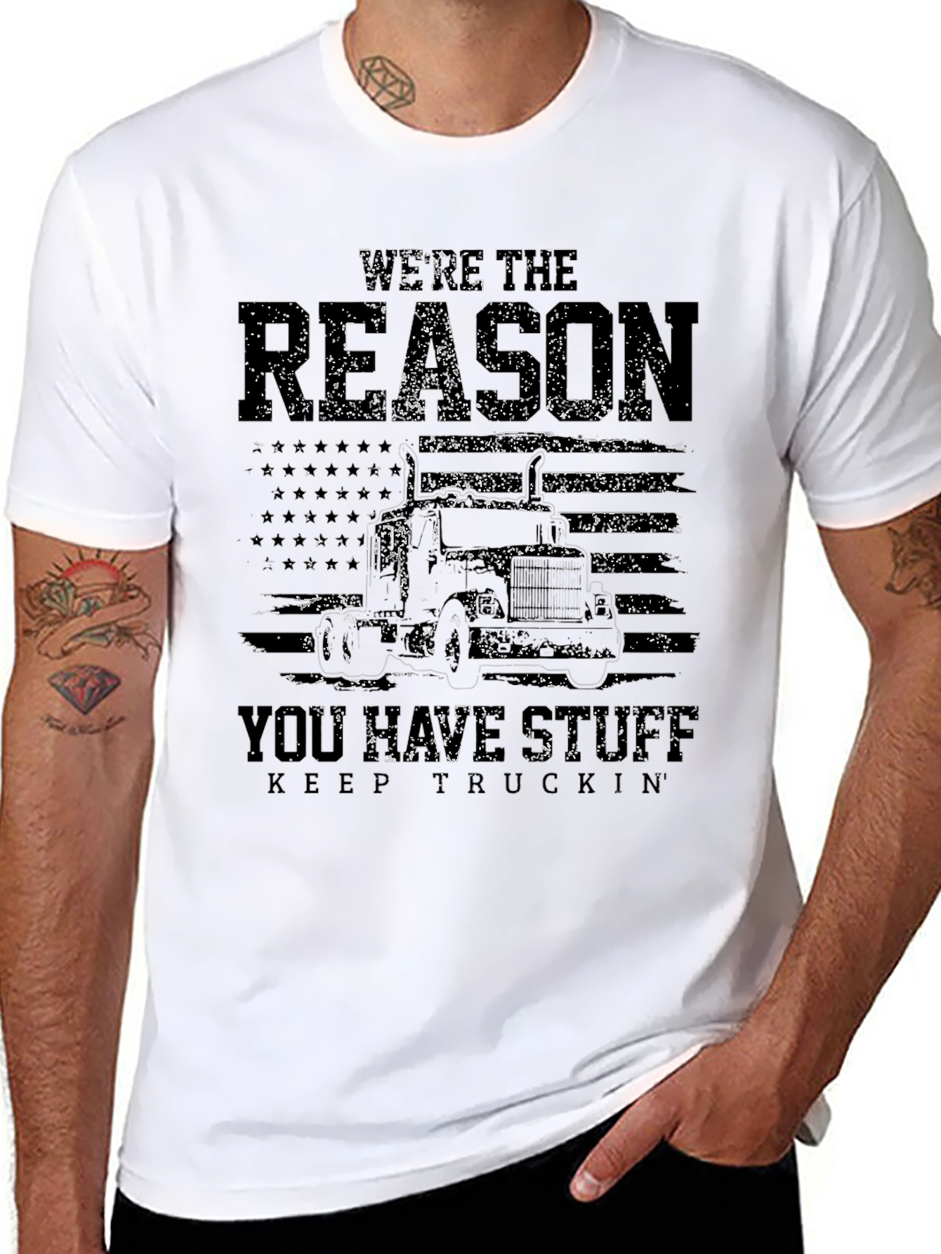 Were the Reason Trucker T-Shirt