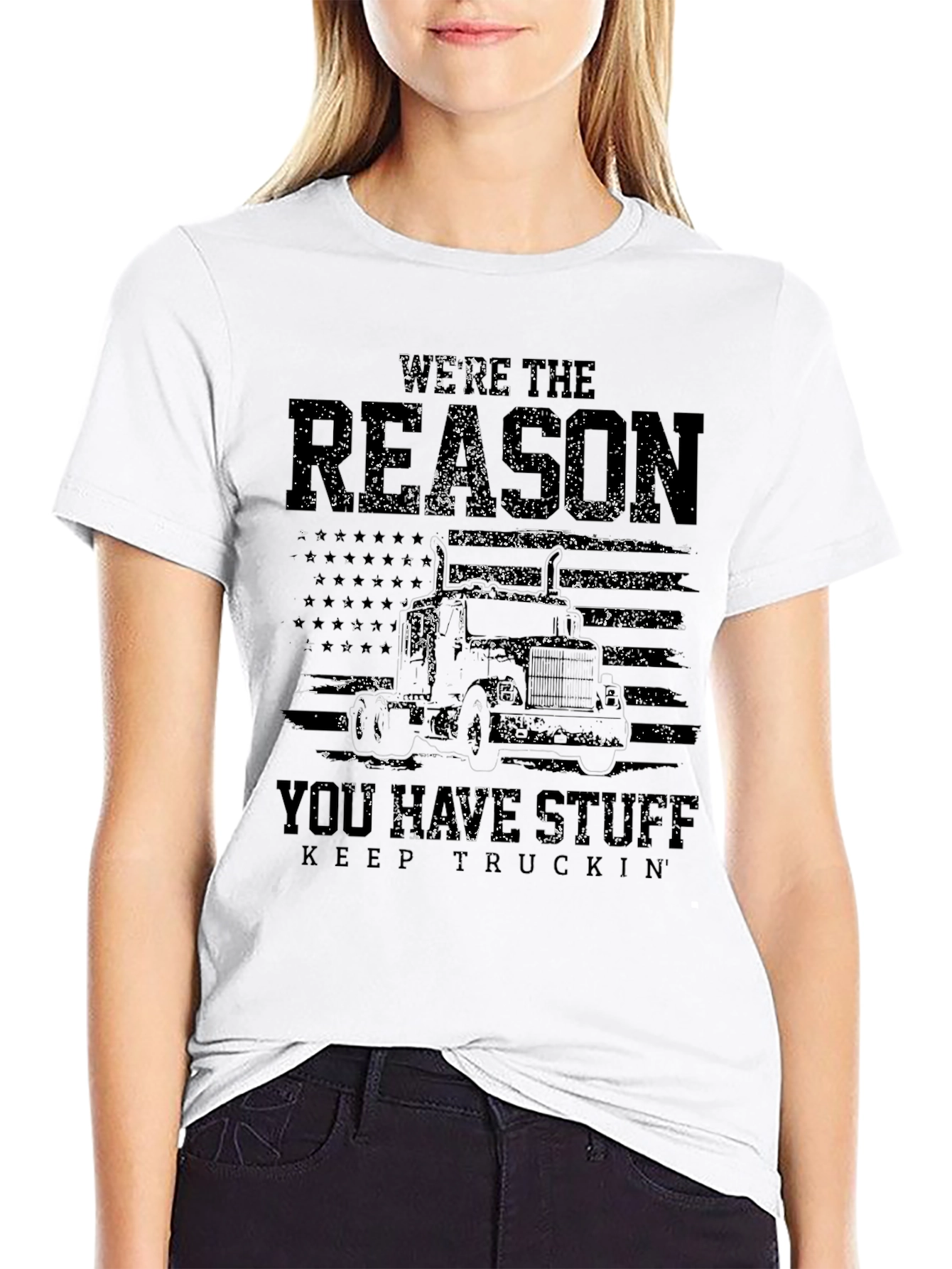 Were the Reason Trucker T-Shirt