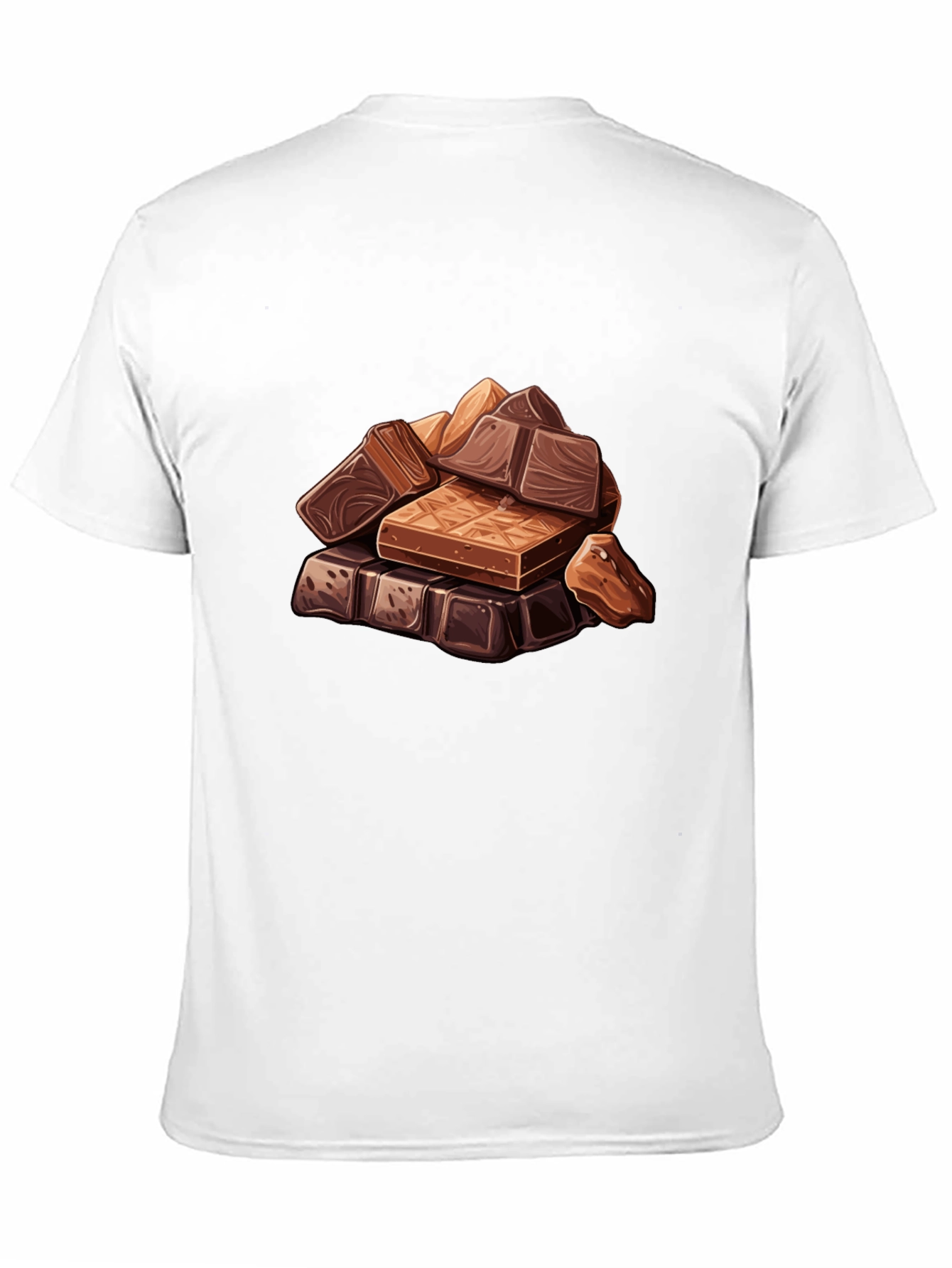 Chocolate Bar Stack Graphic Tee - Black