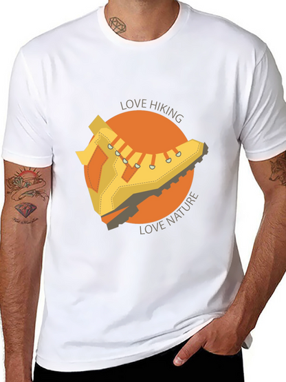 Love Hiking Nature T-Shirt Outdoor Adventure Tee