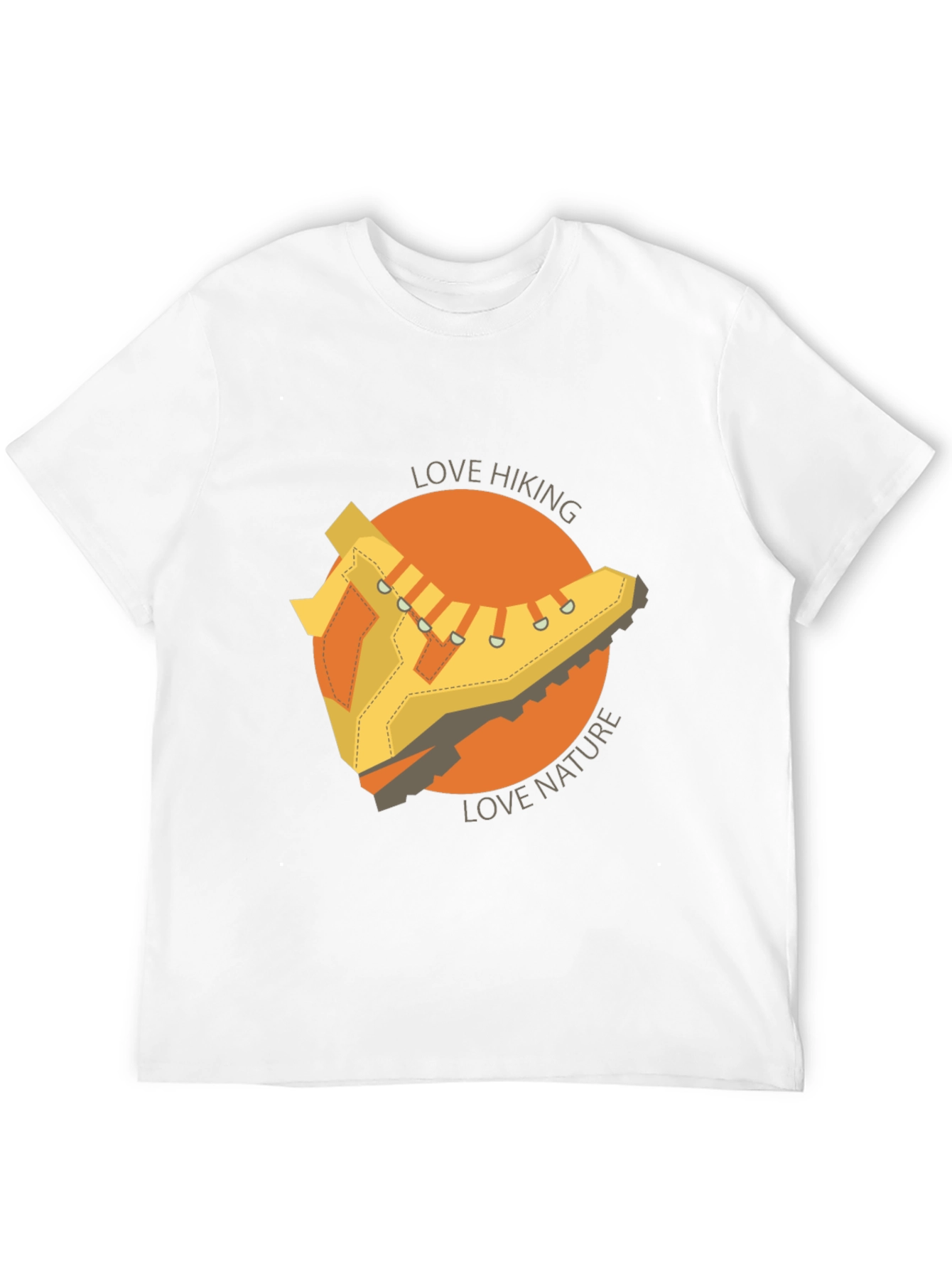Love Hiking Nature T-Shirt Outdoor Adventure Tee