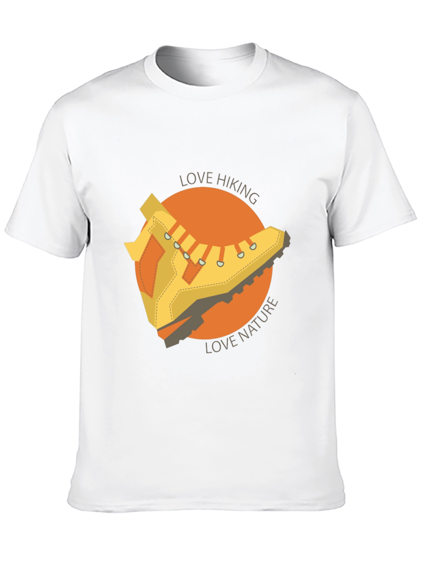 Love Hiking Nature T-Shirt Outdoor Adventure Tee