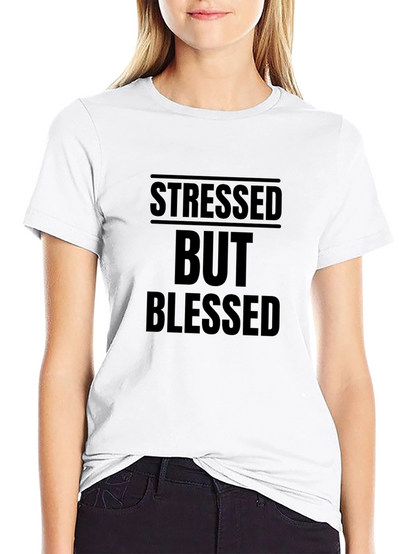 Stressed But Blessed Graphic T-Shirt