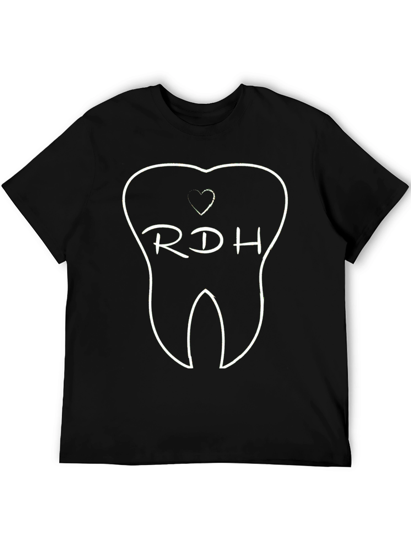 RDH Tooth Graphic T-Shirt - Dental Hygienist Tee