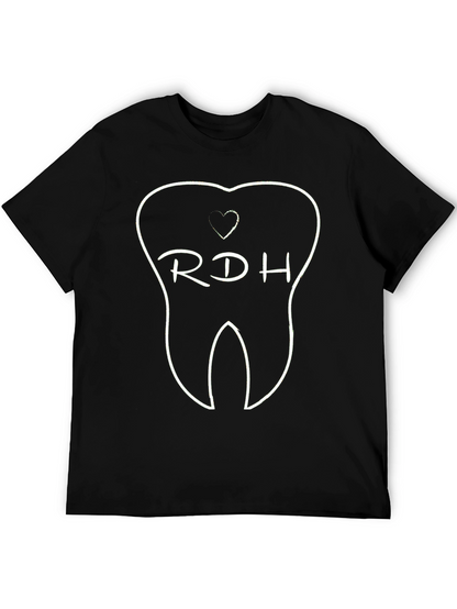 RDH Tooth Graphic T-Shirt - Dental Hygienist Tee