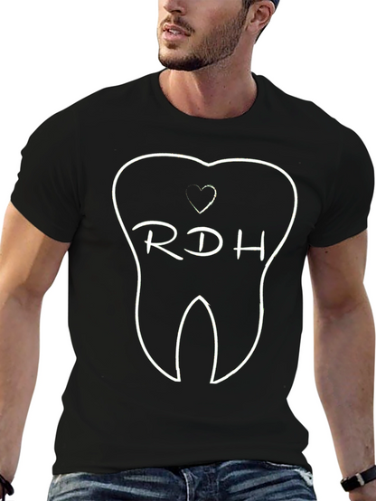 RDH Tooth Graphic T-Shirt - Dental Hygienist Tee