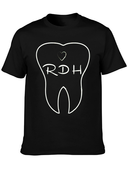 RDH Tooth Graphic T-Shirt - Dental Hygienist Tee