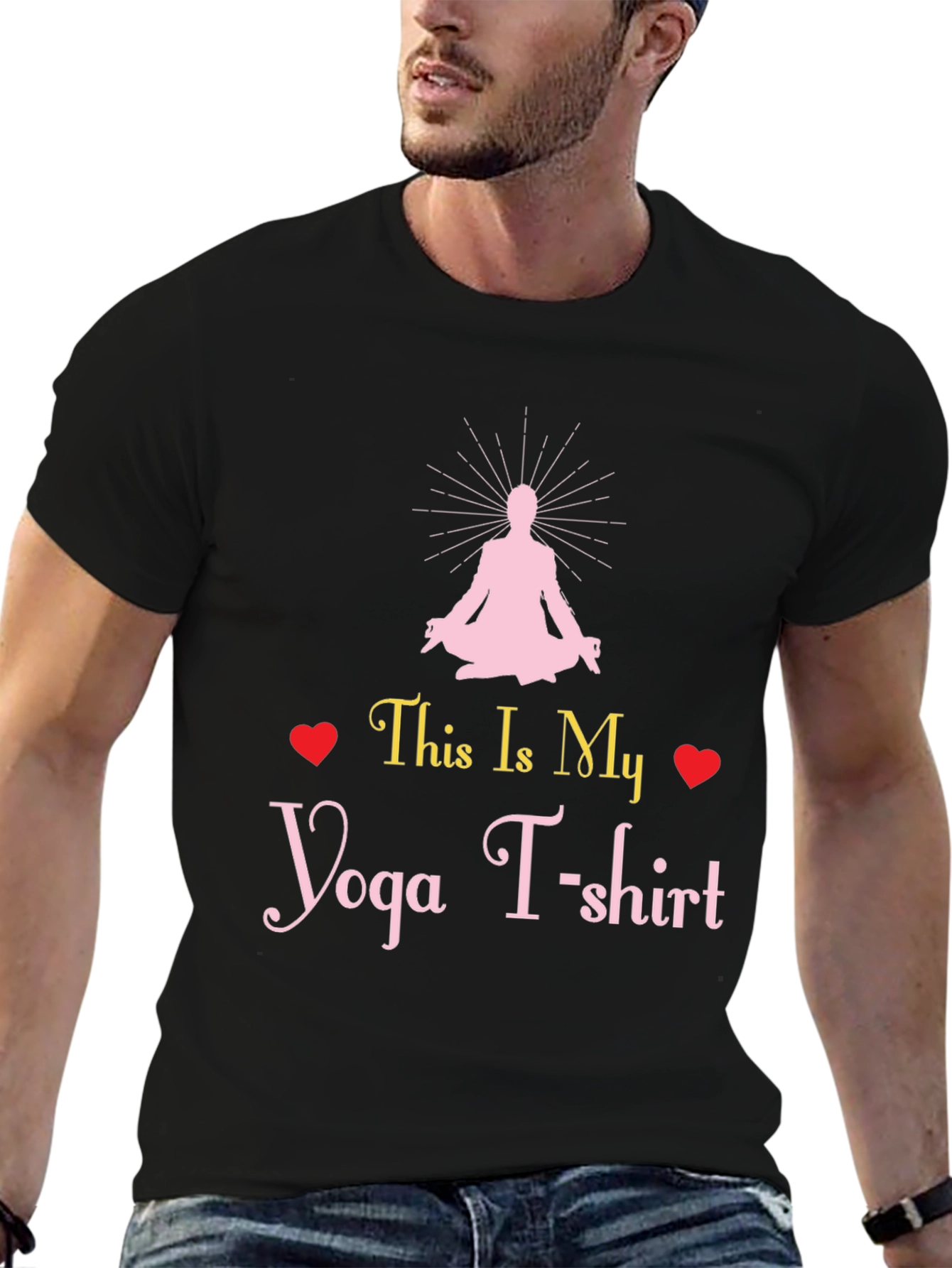 Yoga T-Shirt: This Is My Yoga T-shirt Graphic Tee