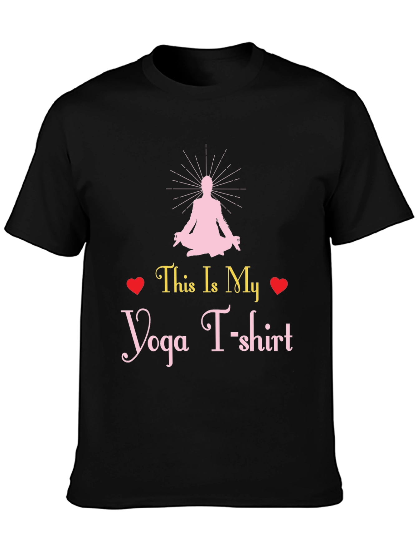 Yoga T-Shirt: This Is My Yoga T-shirt Graphic Tee