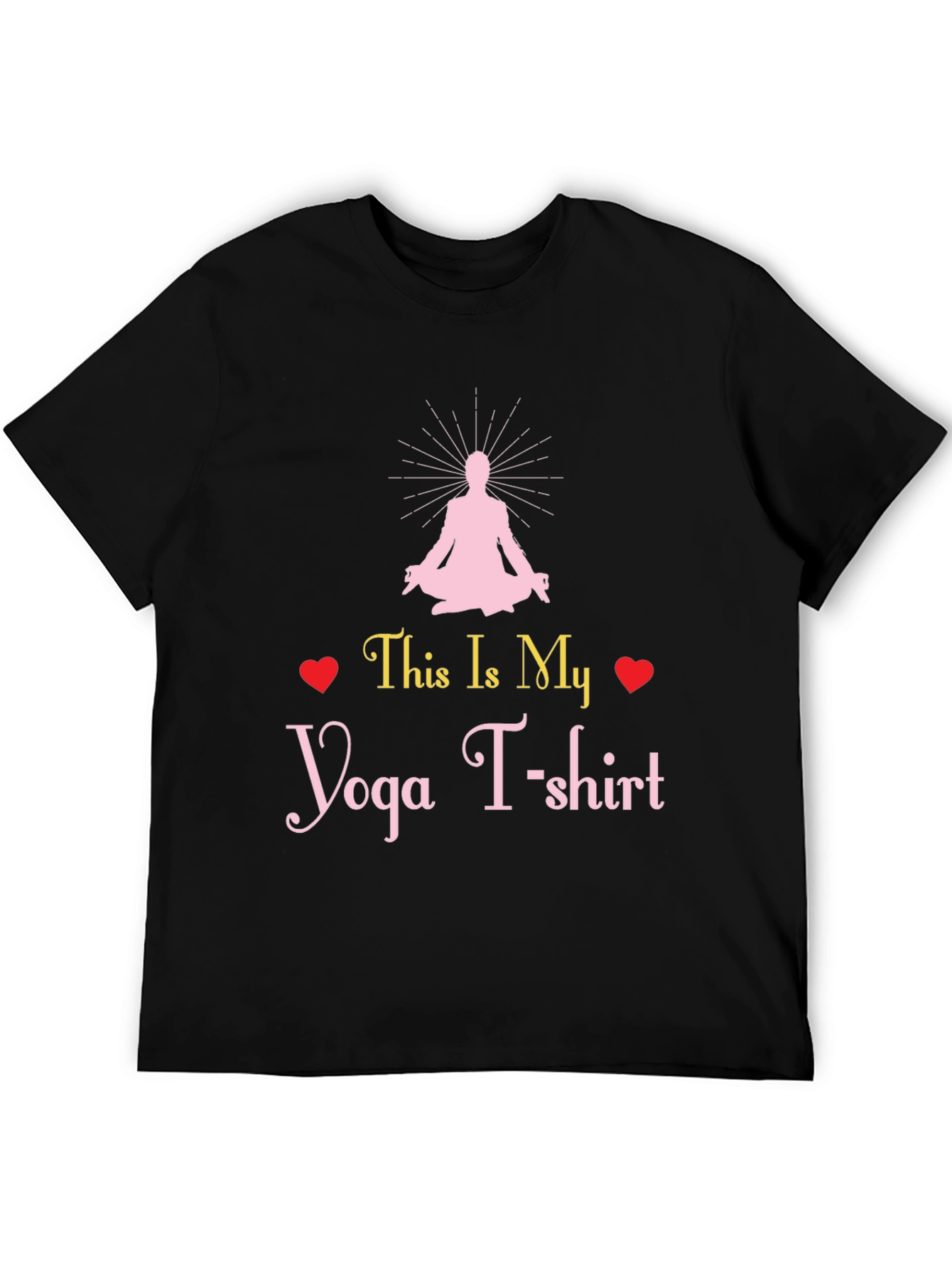 Yoga T-Shirt: This Is My Yoga T-shirt Graphic Tee