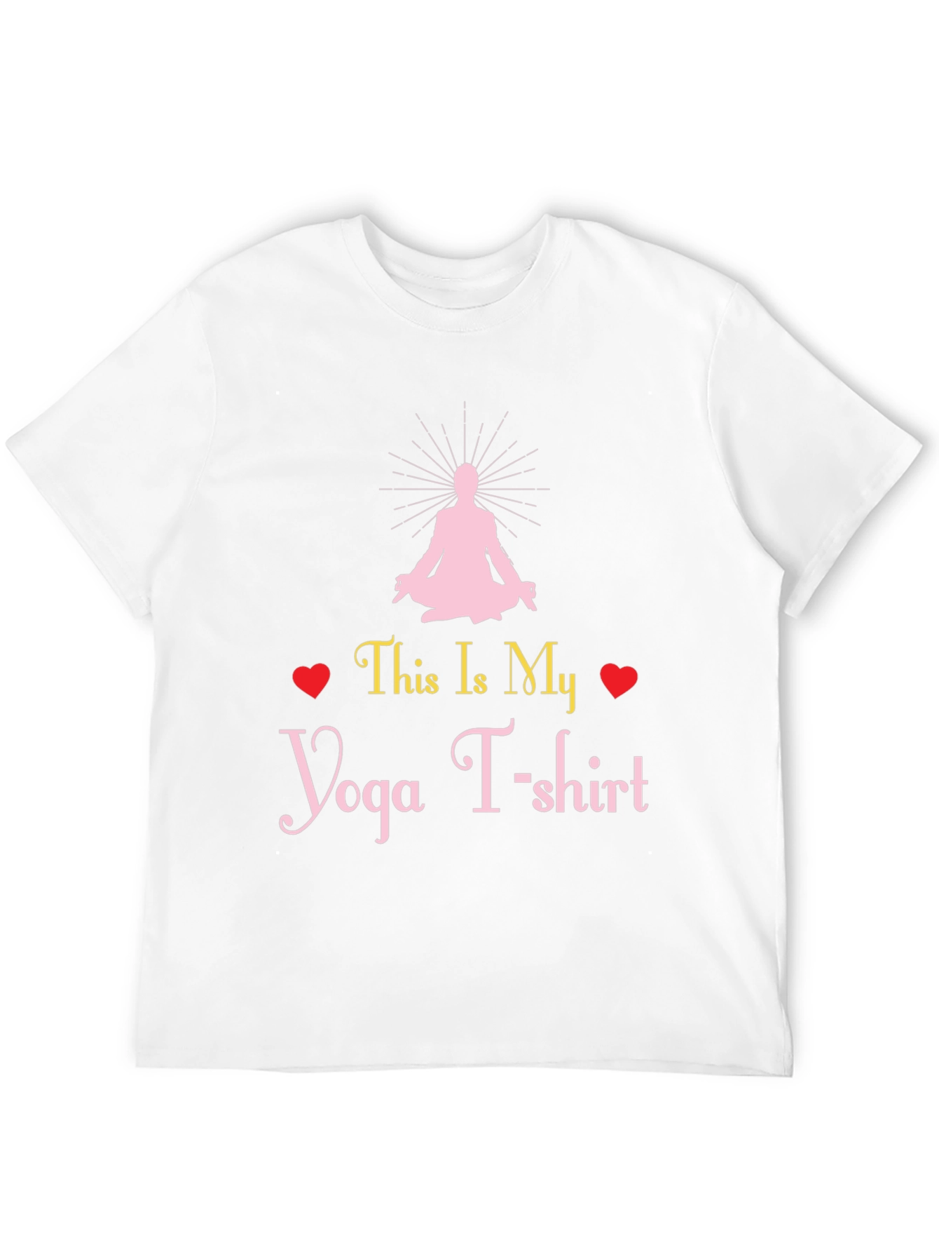 Yoga T-Shirt: This Is My Yoga T-shirt Graphic Tee