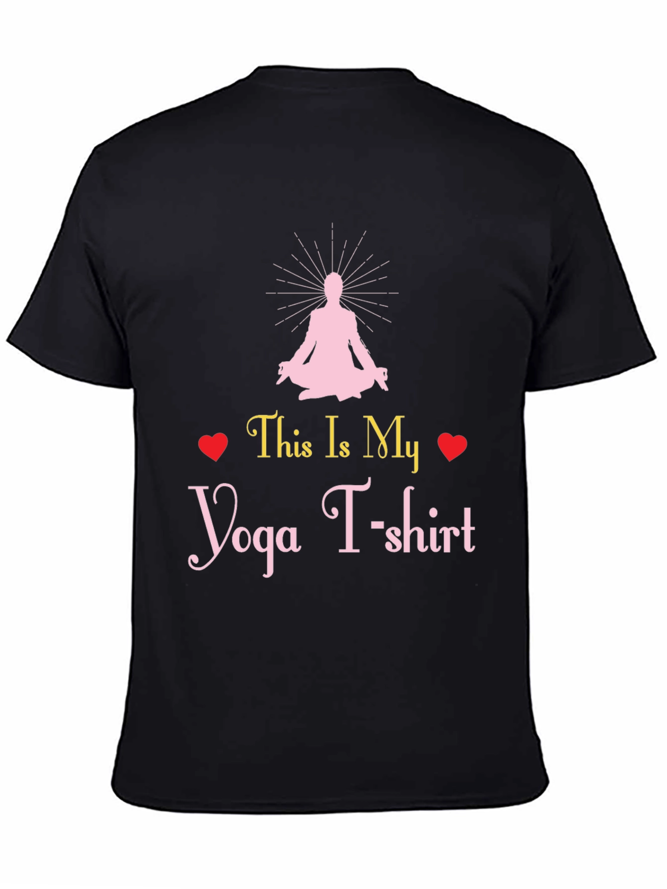 Yoga T-Shirt: This Is My Yoga T-shirt Graphic Tee